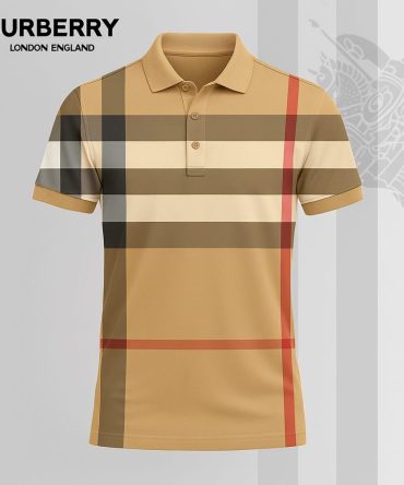 Burberry Printed Men'S Polo-Shirt-Lx-Bbr202501