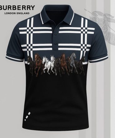 Burberry Printed Men'S Polo-Shirt-Lx-Bbr2025012