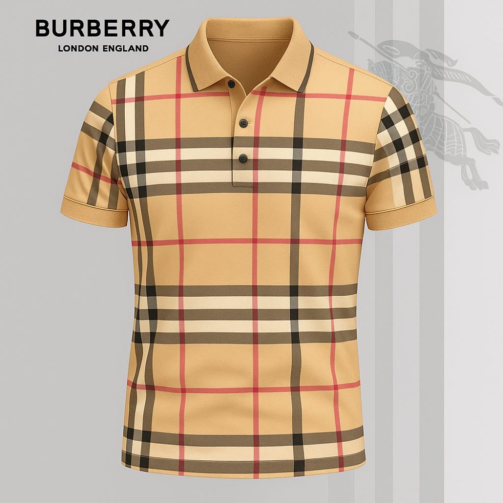 Burberry Printed Men'S Polo-Shirt-Lx-Bbr2025013