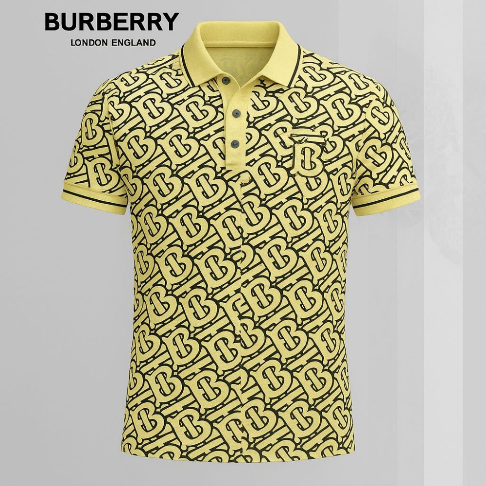 Burberry Printed Men'S Polo-Shirt-Lx-Bbr2025018