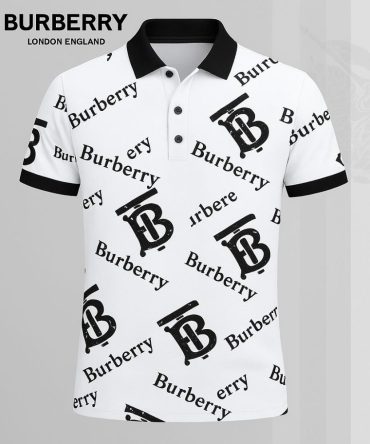 Burberry Printed Men'S Polo-Shirt-Lx-Bbr2025020