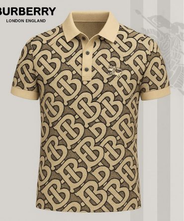 Burberry Printed Men'S Polo-Shirt-Lx-Bbr2025023