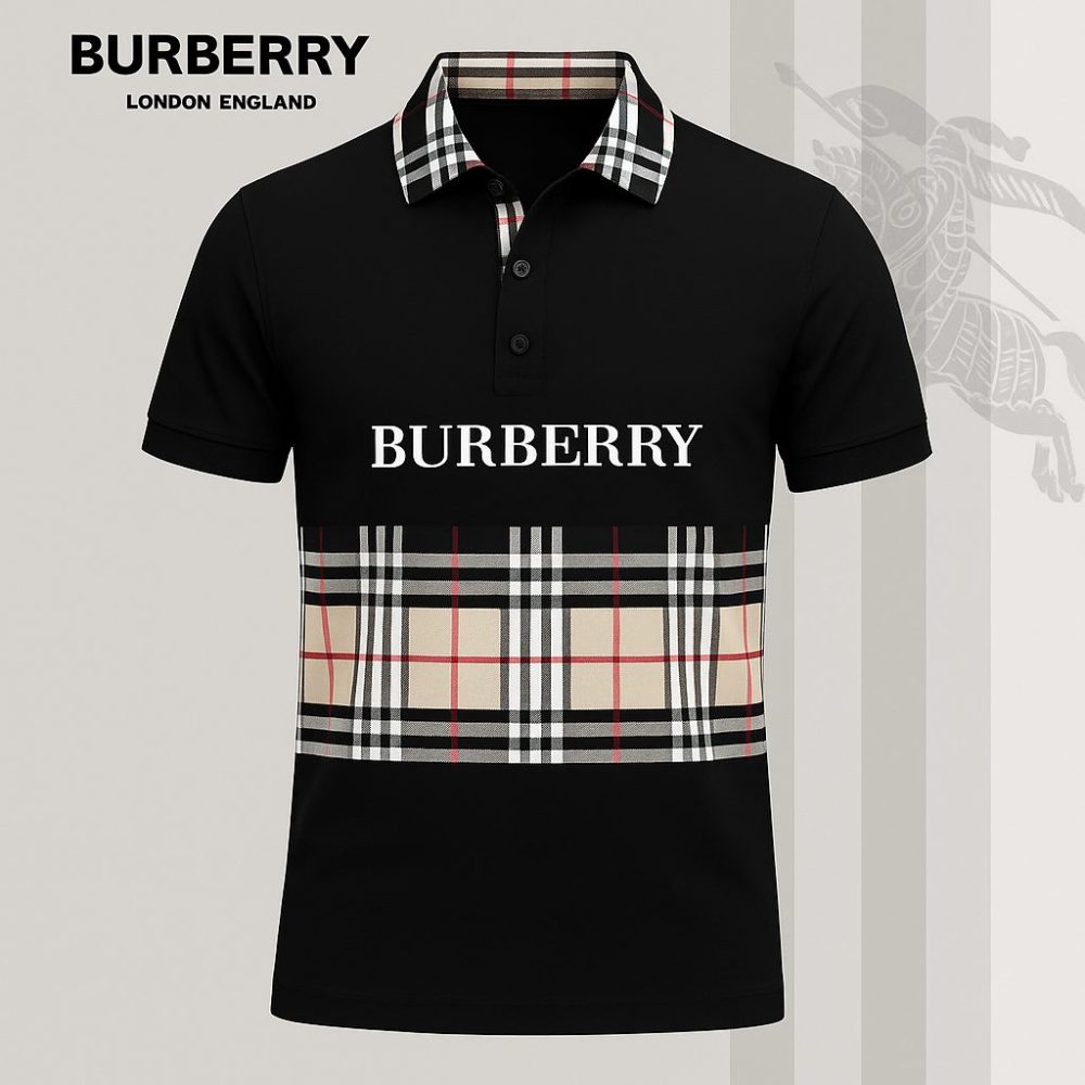 Burberry Printed Men'S Polo-Shirt-Lx-Bbr2025024