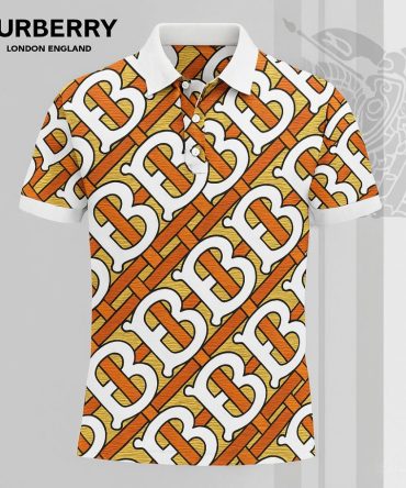 Burberry Printed Men'S Polo-Shirt-Lx-Bbr2025026