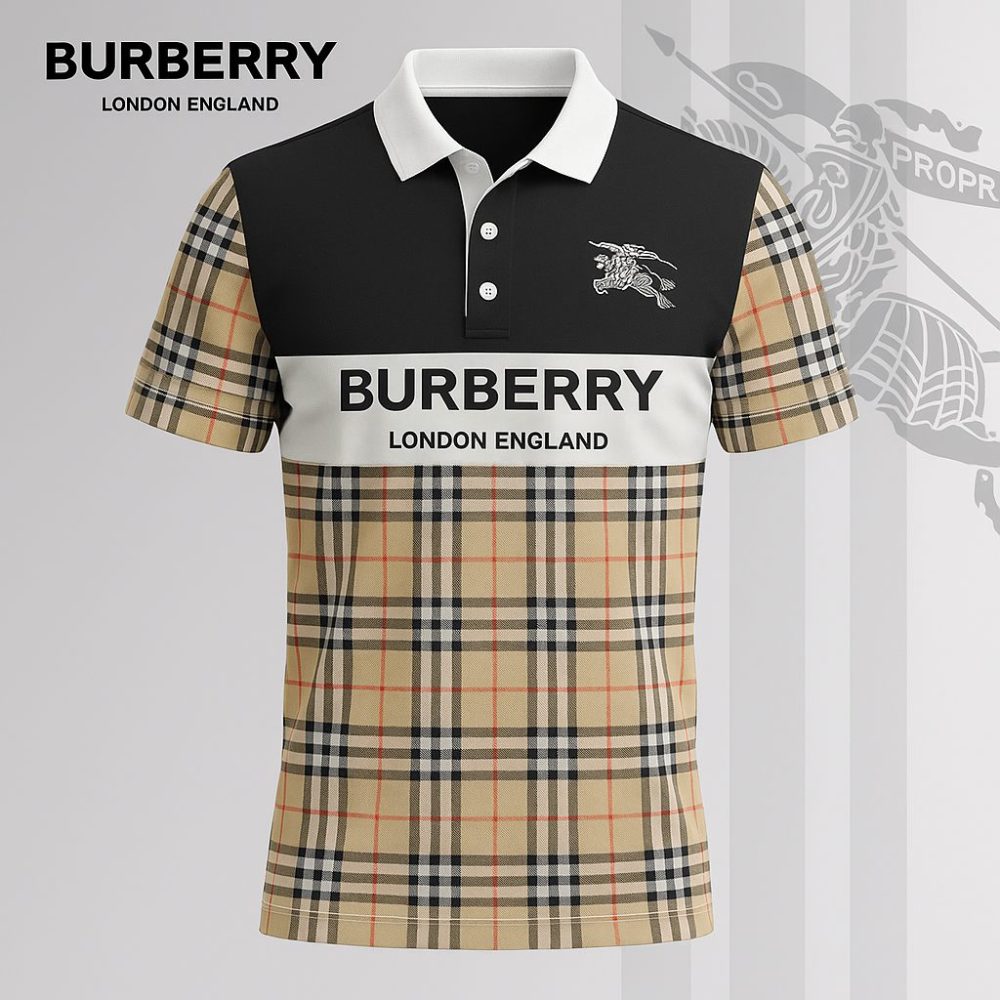 Burberry Printed Men'S Polo-Shirt-Lx-Bbr2025030