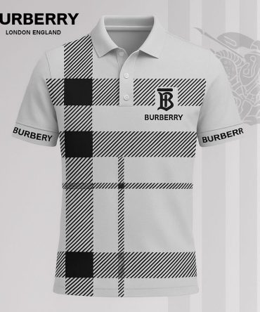 Burberry Printed Men'S Polo-Shirt-Lx-Bbr2025031