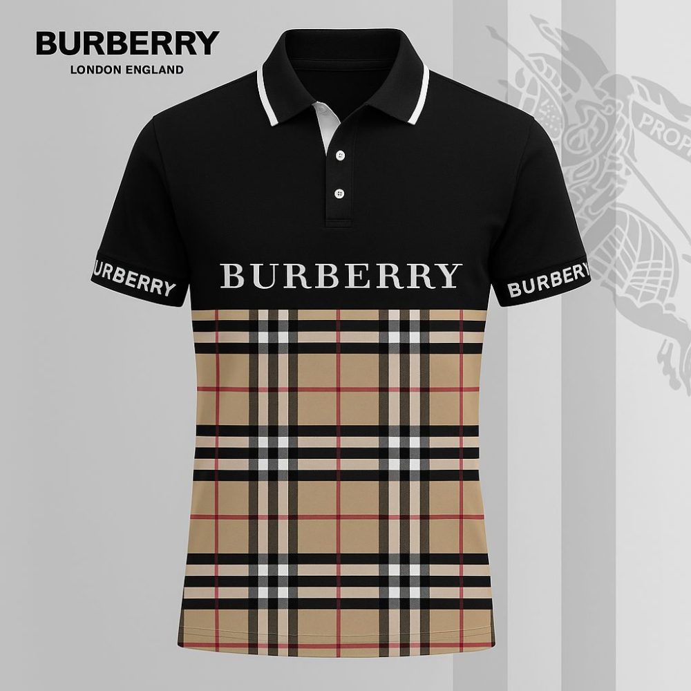 Burberry Printed Men'S Polo-Shirt-Lx-Bbr2025032