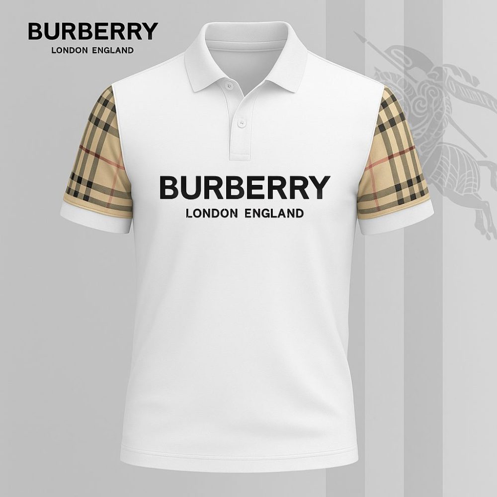 Burberry Printed Men'S Polo-Shirt-Lx-Bbr2025036