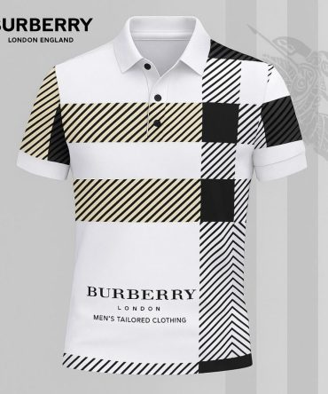 Burberry Printed Men'S Polo-Shirt-Lx-Bbr2025039
