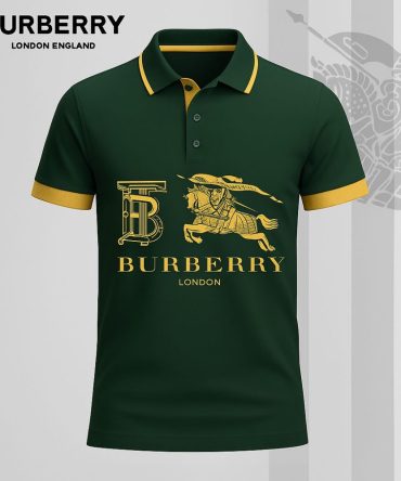 Burberry Printed Men'S Polo-Shirt-Lx-Bbr202504