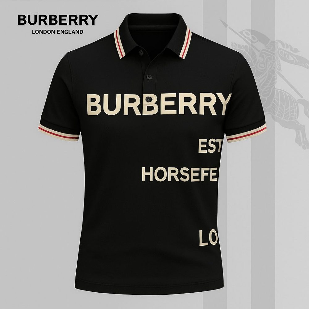 Burberry Printed Men'S Polo-Shirt-Lx-Bbr2025040