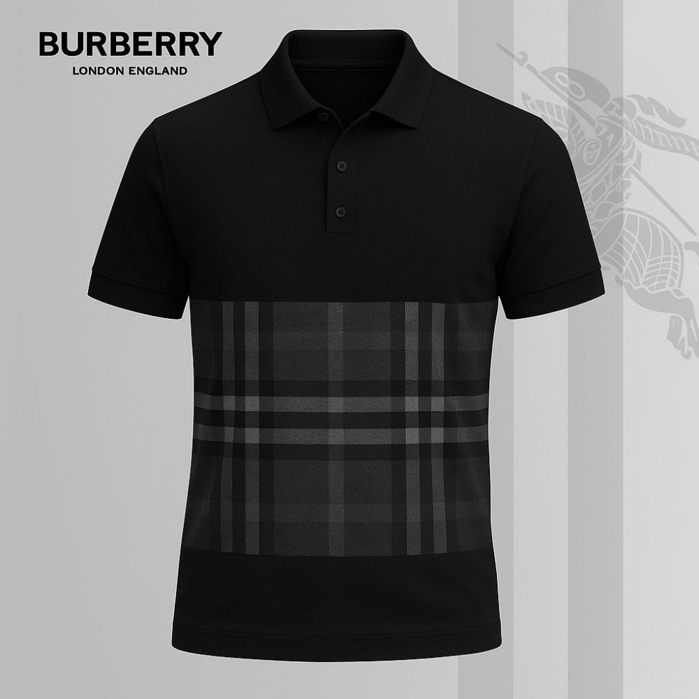 Burberry Printed Men'S Polo-Shirt-Lx-Bbr2025044