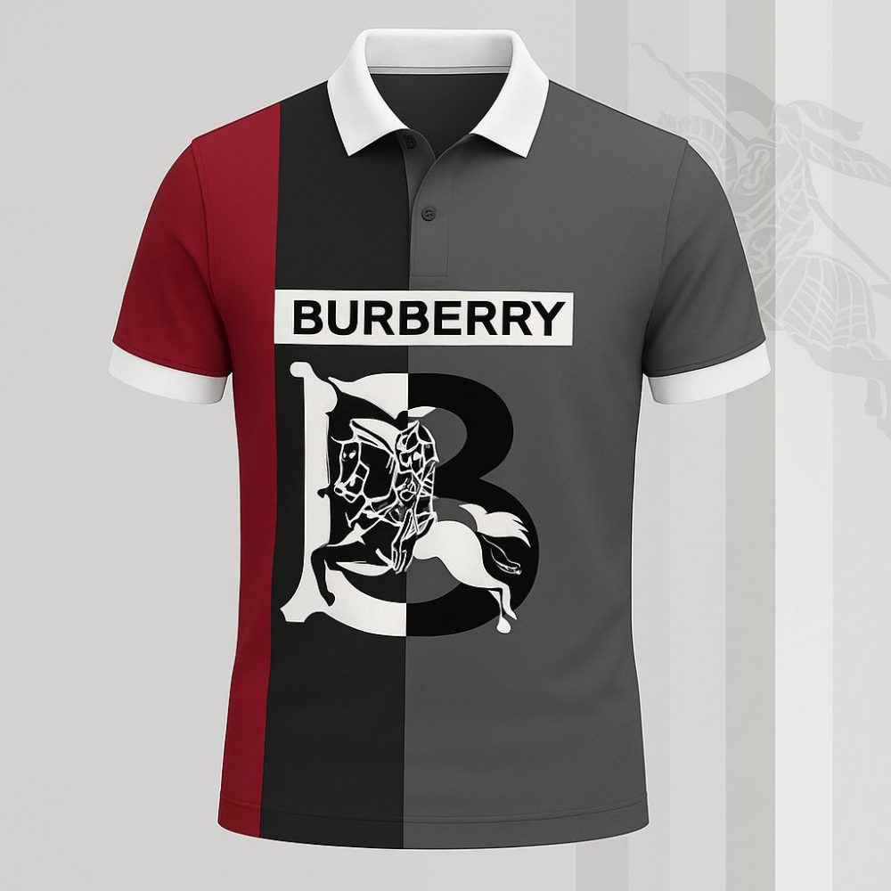 Burberry Printed Men'S Polo-Shirt-Lx-Bbr2025048
