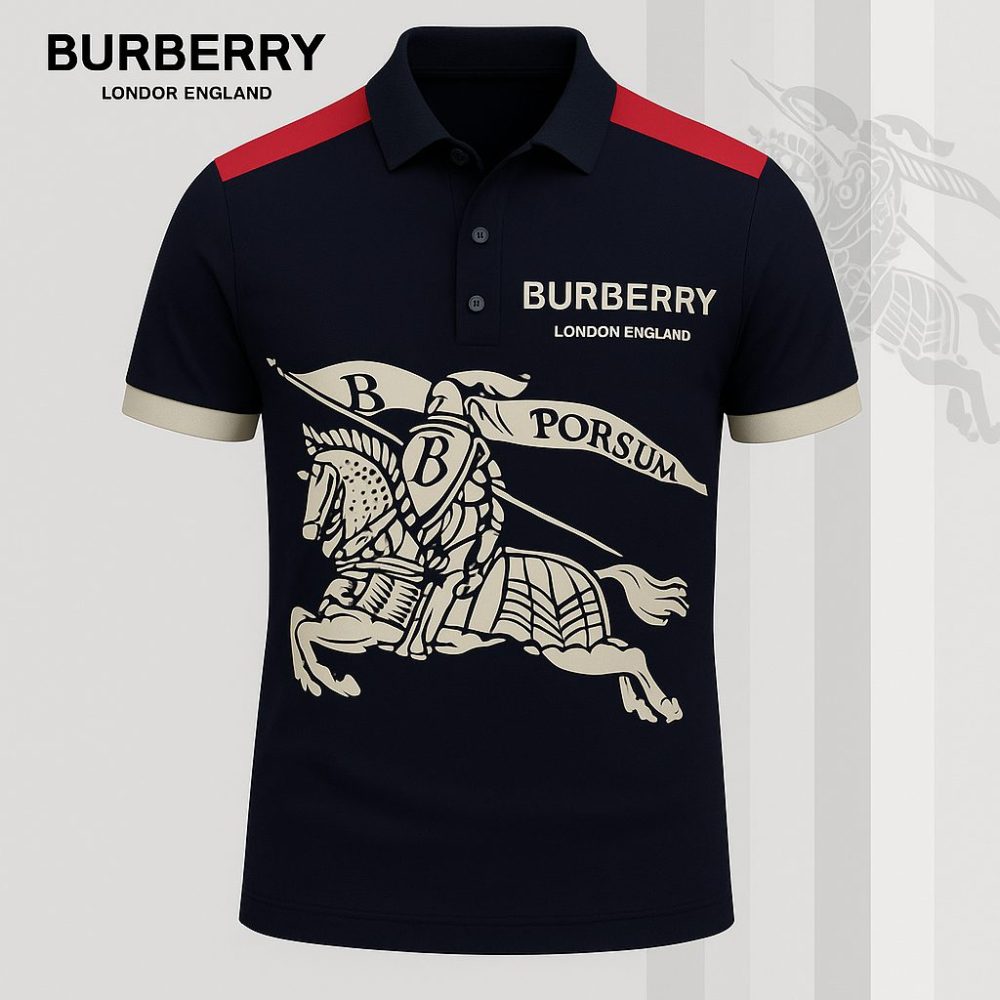 Burberry Printed Men'S Polo-Shirt-Lx-Bbr2025051