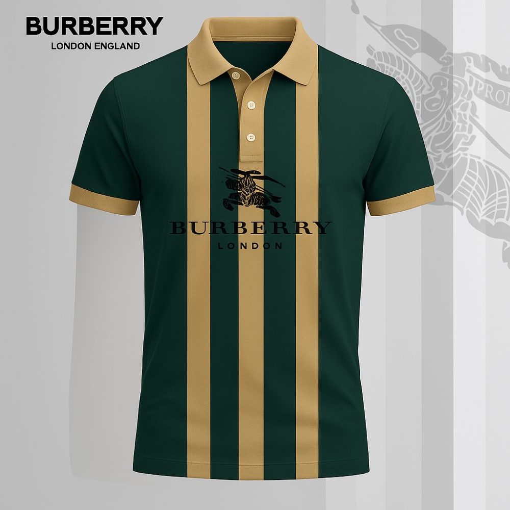 Burberry Printed Men'S Polo-Shirt-Lx-Bbr2025055