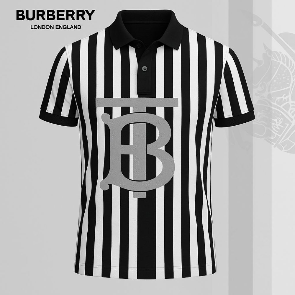 Burberry Printed Men'S Polo-Shirt-Lx-Bbr2025058