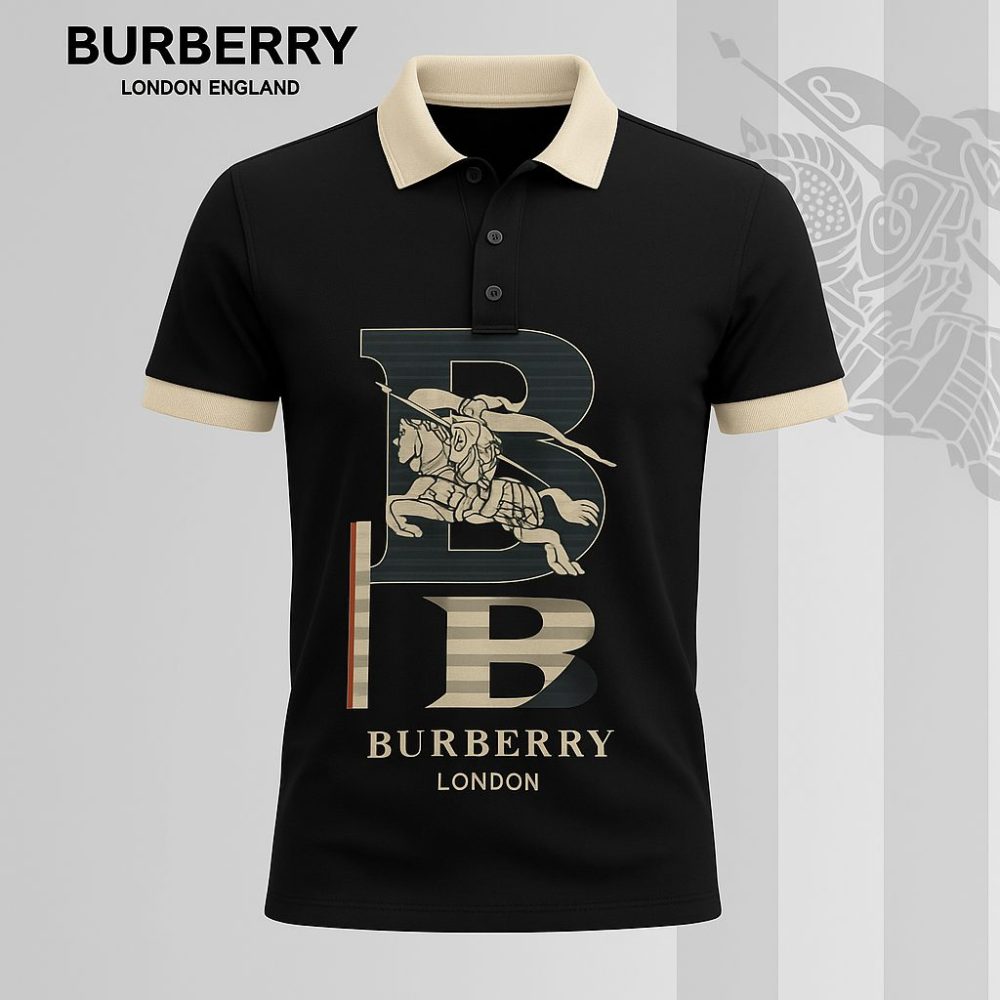 Burberry Printed Men'S Polo-Shirt-Lx-Bbr202506