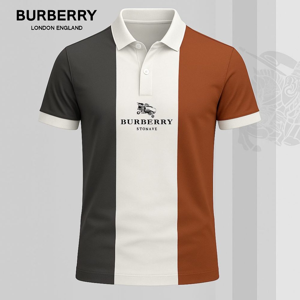 Burberry Printed Men'S Polo-Shirt-Lx-Bbr2025060