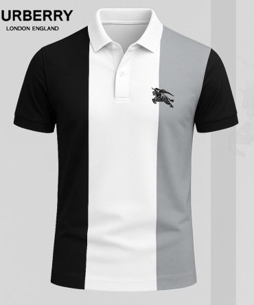 Burberry Printed Men'S Polo-Shirt-Lx-Bbr2025063