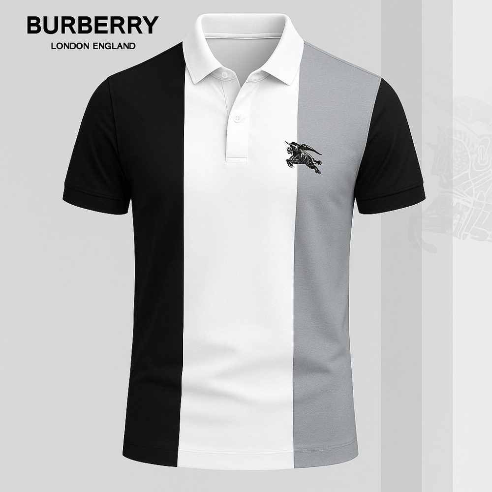 Burberry Printed Men'S Polo-Shirt-Lx-Bbr2025063