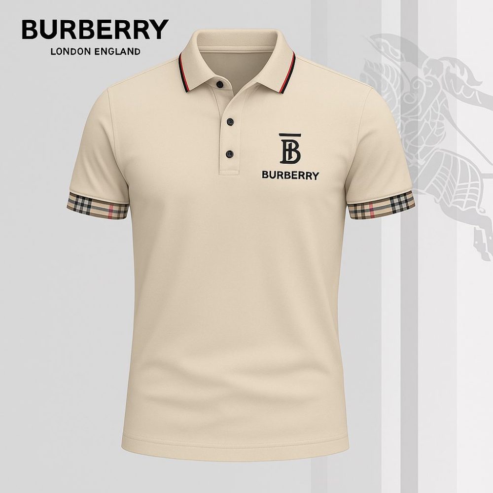 Burberry Printed Men'S Polo-Shirt-Lx-Bbr2025071
