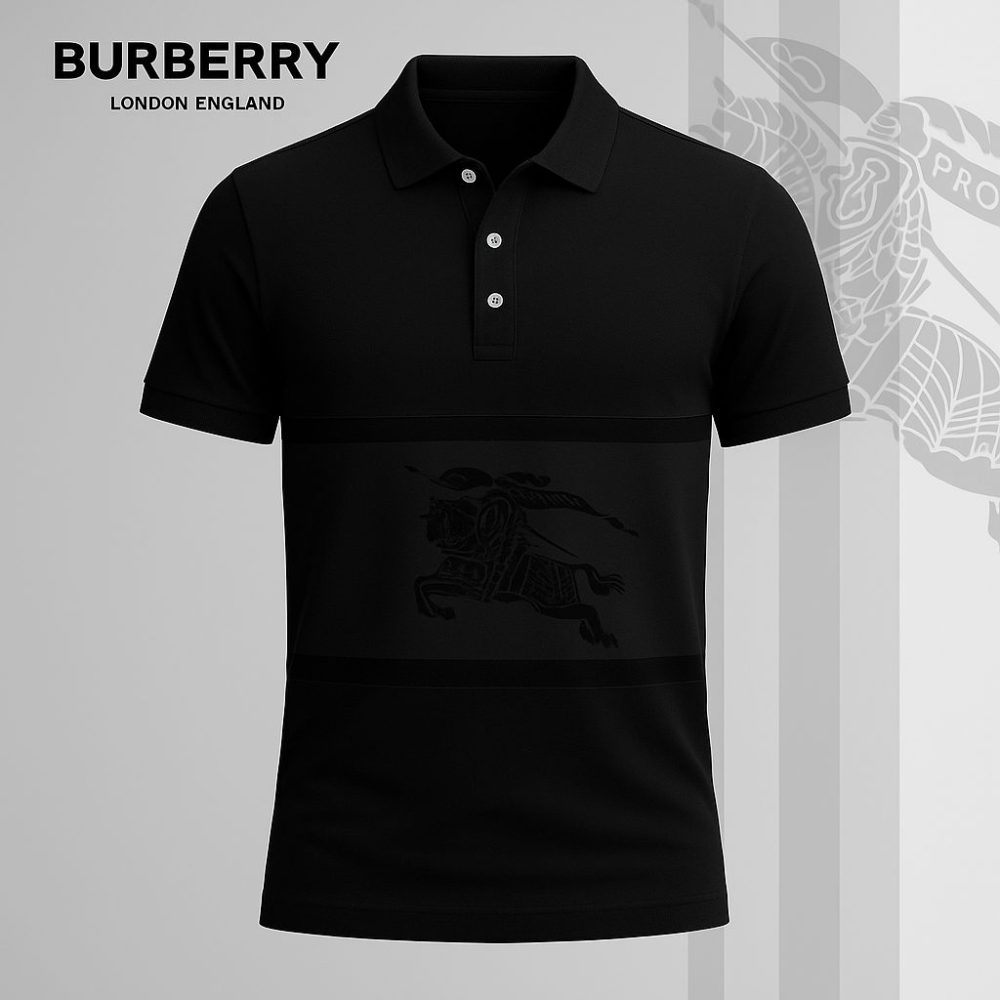 Burberry Printed Men'S Polo-Shirt-Lx-Bbr2025077