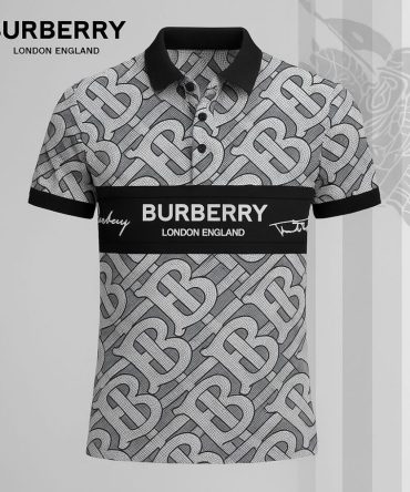 Burberry Printed Men'S Polo-Shirt-Lx-Bbr2025078