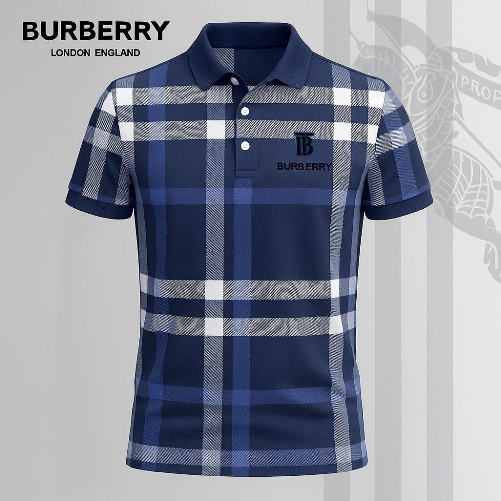 Burberry Printed Men'S Polo-Shirt-Lx-Bbr2025081