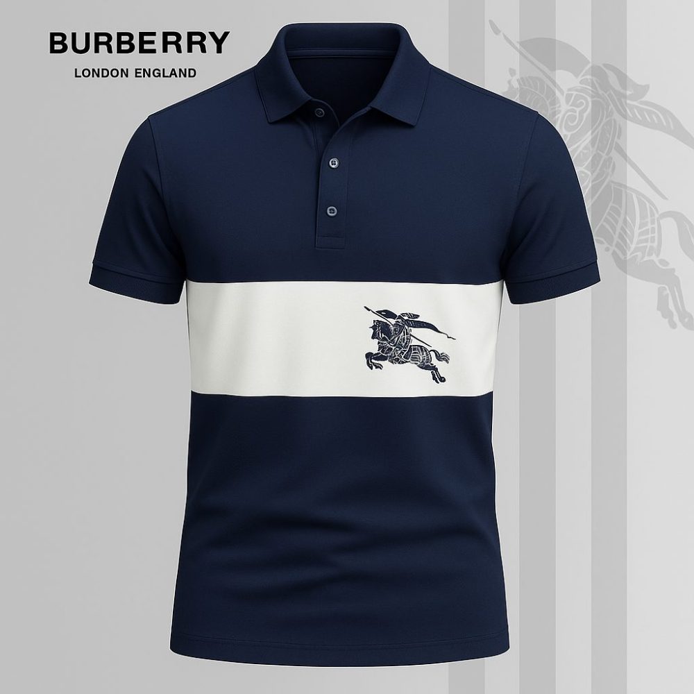 Burberry Printed Men'S Polo-Shirt-Lx-Bbr2025083