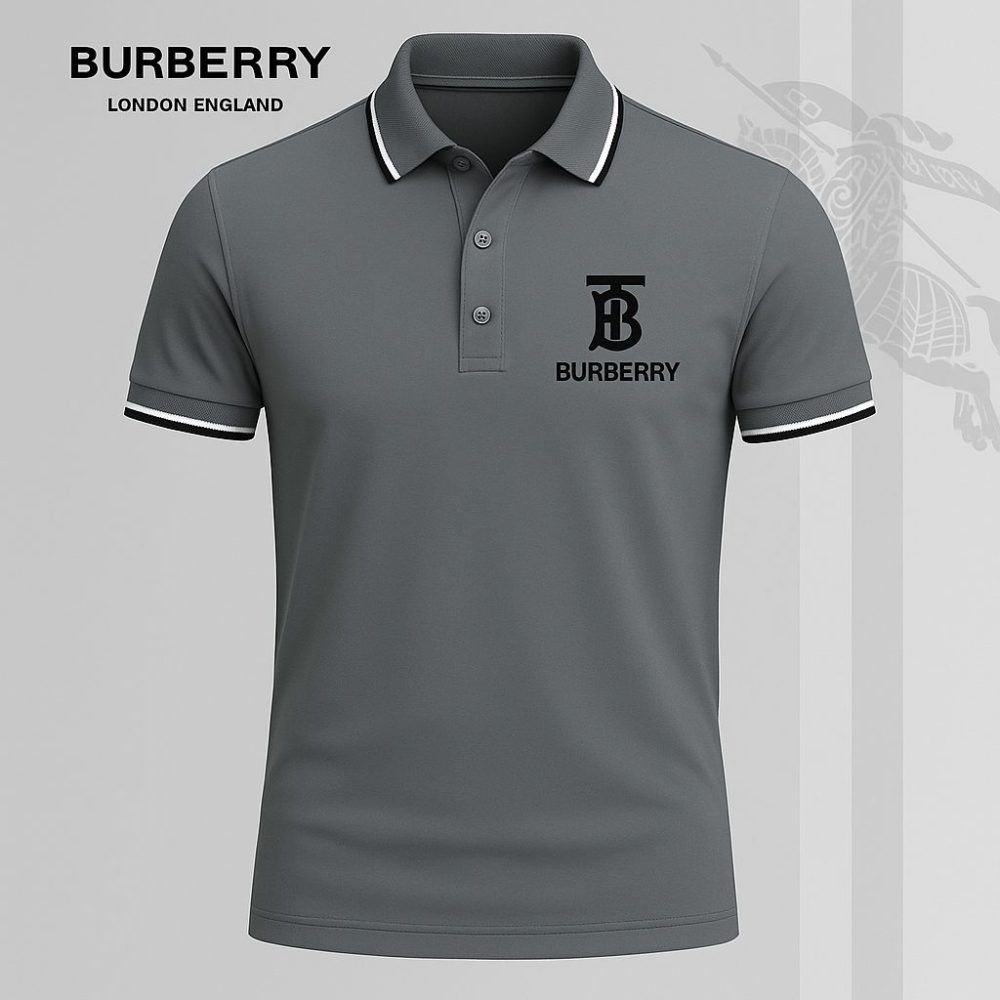 Burberry Printed Men'S Polo-Shirt-Lx-Bbr2025084
