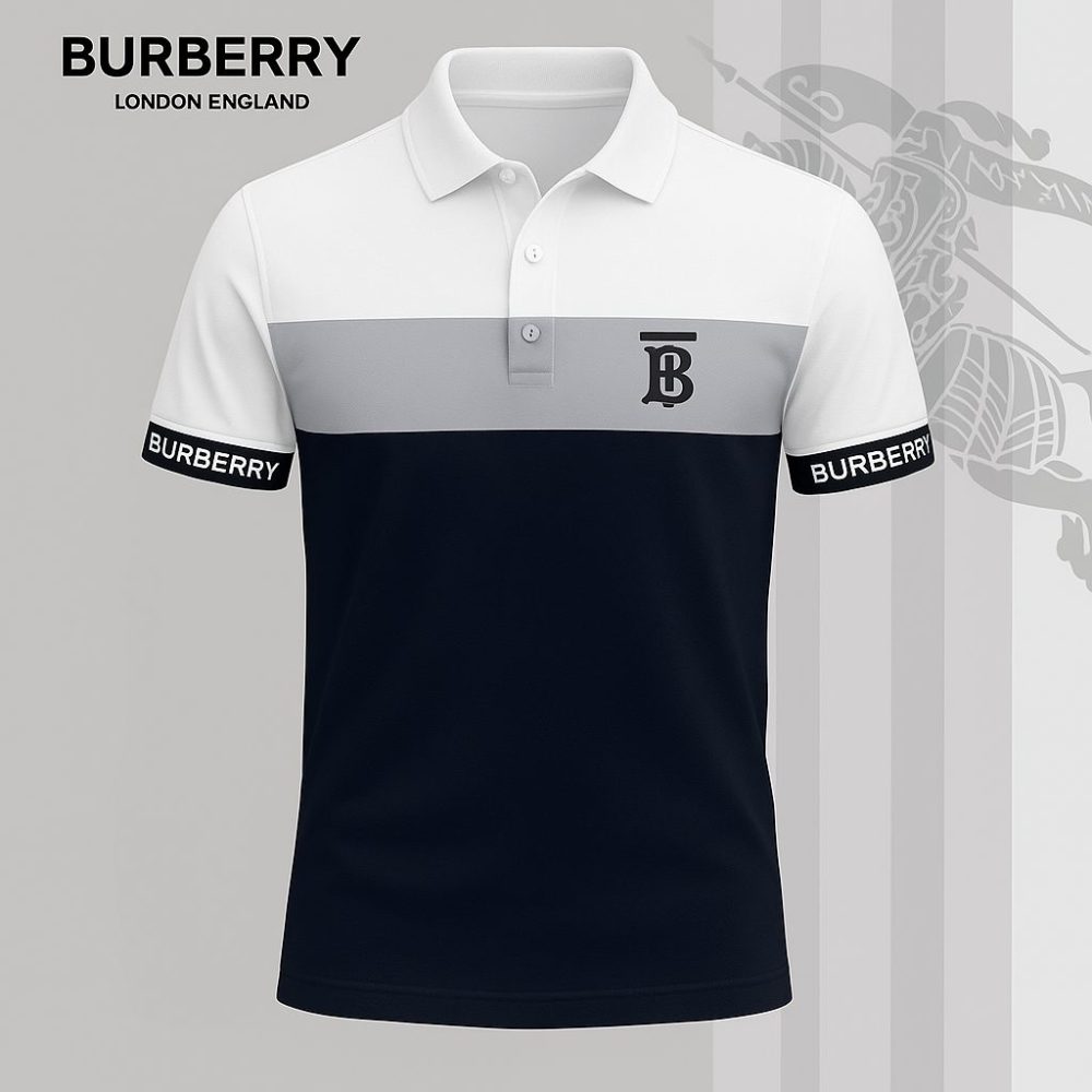 Burberry Printed Men'S Polo-Shirt-Lx-Bbr2025089