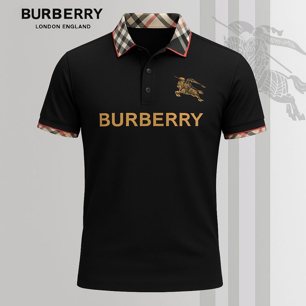 Burberry Printed Men'S Polo-Shirt-Lx-Bbr202509