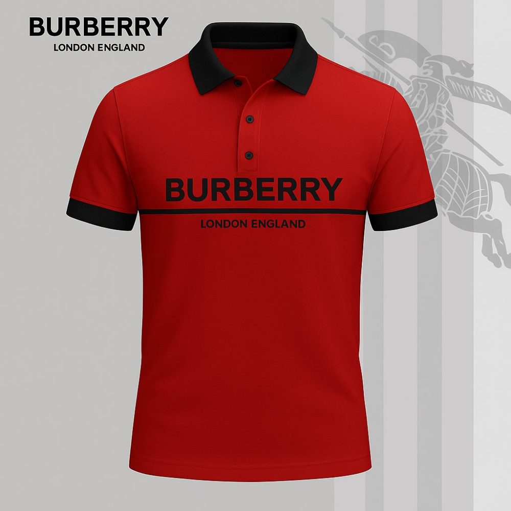 Burberry Printed Men'S Polo-Shirt-Lx-Bbr2025090