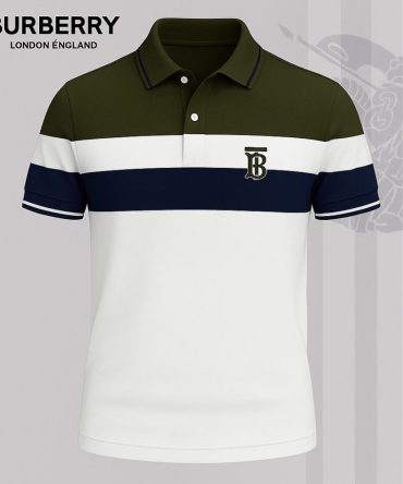 Burberry Printed Men'S Polo-Shirt-Lx-Bbr2025093
