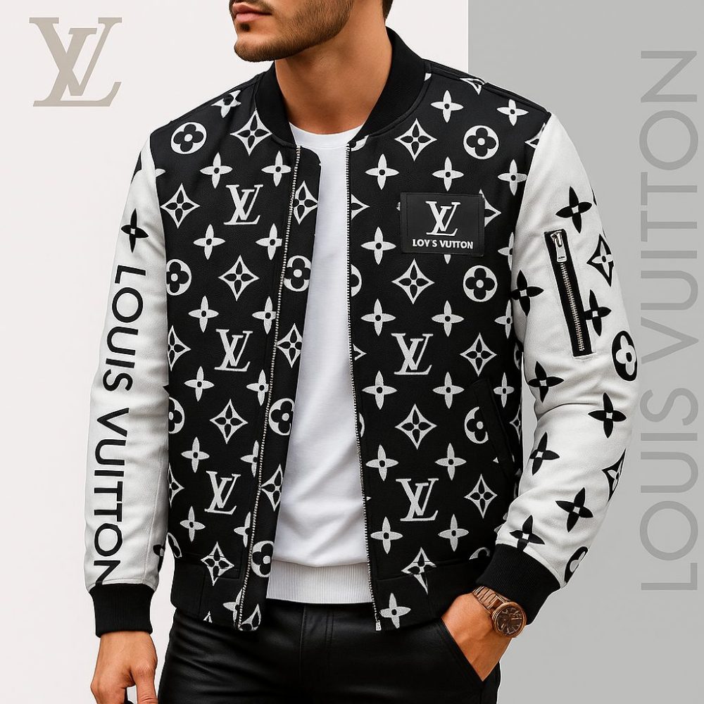 Limited Edition Louis Vuitton Bomber Jacket Unisex Lx-Jklv2025012