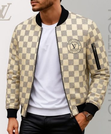 Limited Edition Louis Vuitton Bomber Jacket Unisex Lx-Jklv2025013