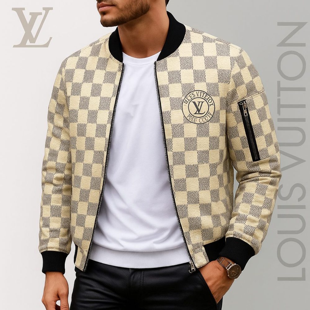 Limited Edition Louis Vuitton Bomber Jacket Unisex Lx-Jklv2025013