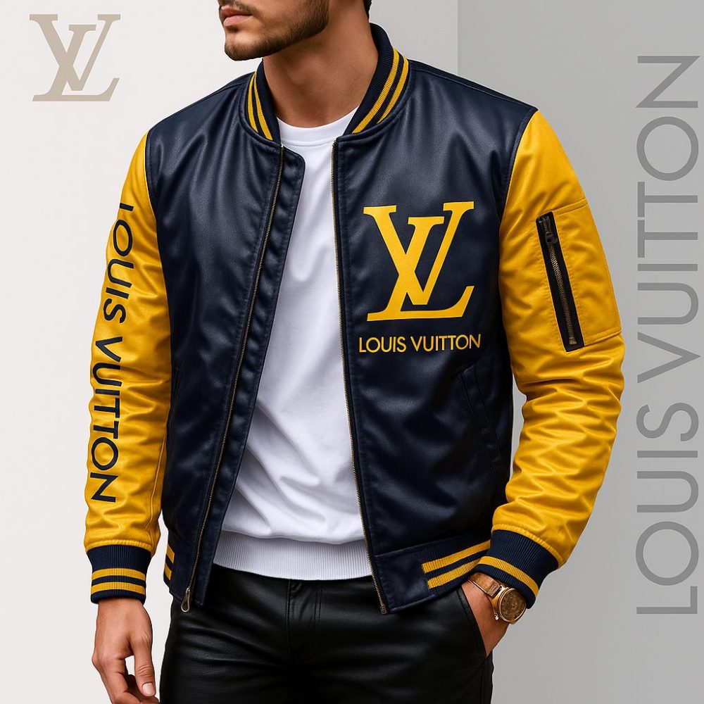 Limited Edition Louis Vuitton Bomber Jacket Unisex Lx-Jklv2025014