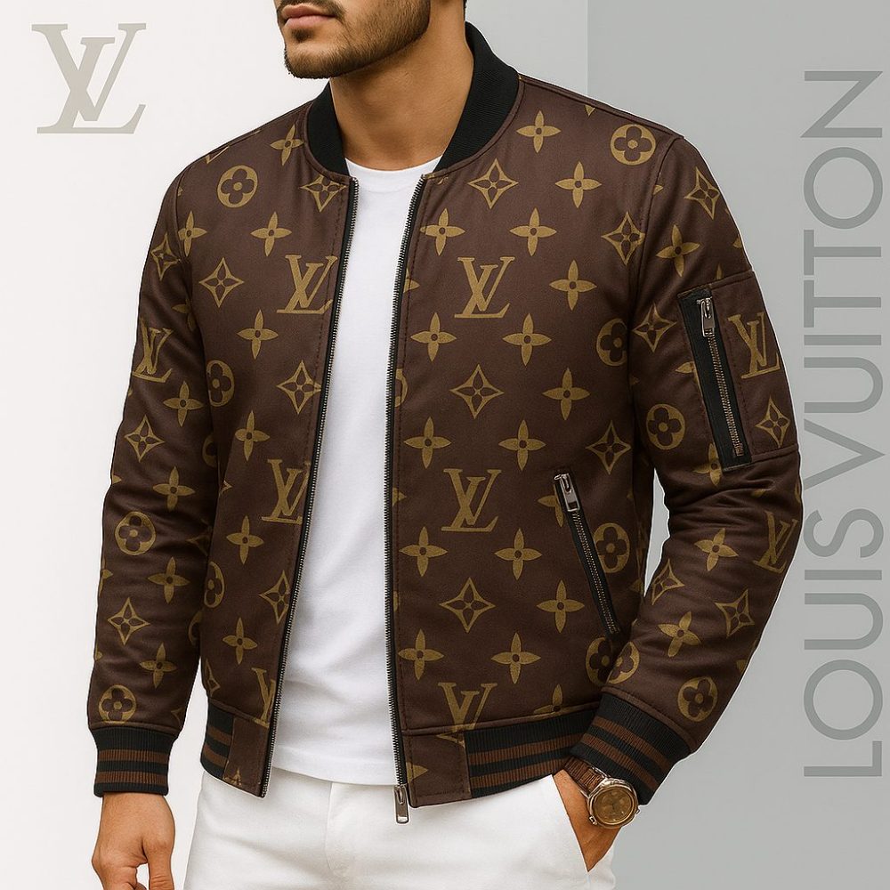 Limited Edition Louis Vuitton Bomber Jacket Unisex Lx-Jklv2025017