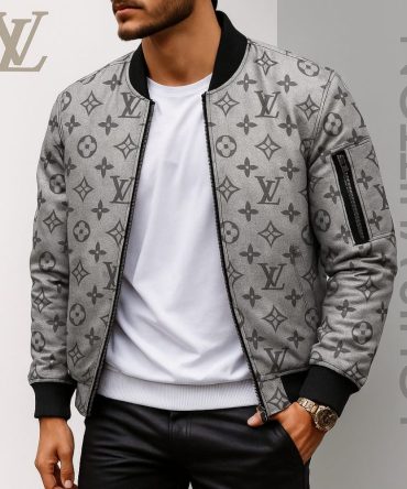 Limited Edition Louis Vuitton Bomber Jacket Unisex Lx-Jklv2025018