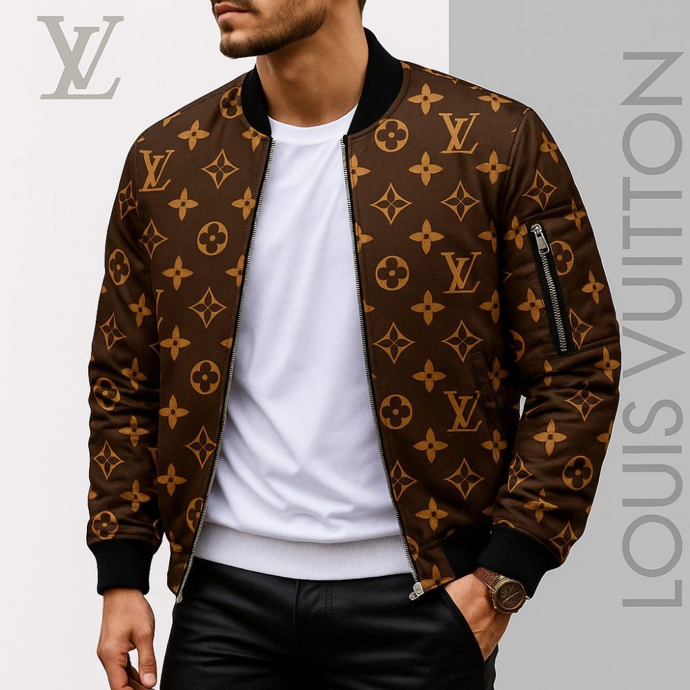 Limited Edition Louis Vuitton Bomber Jacket Unisex Lx-Jklv2025019