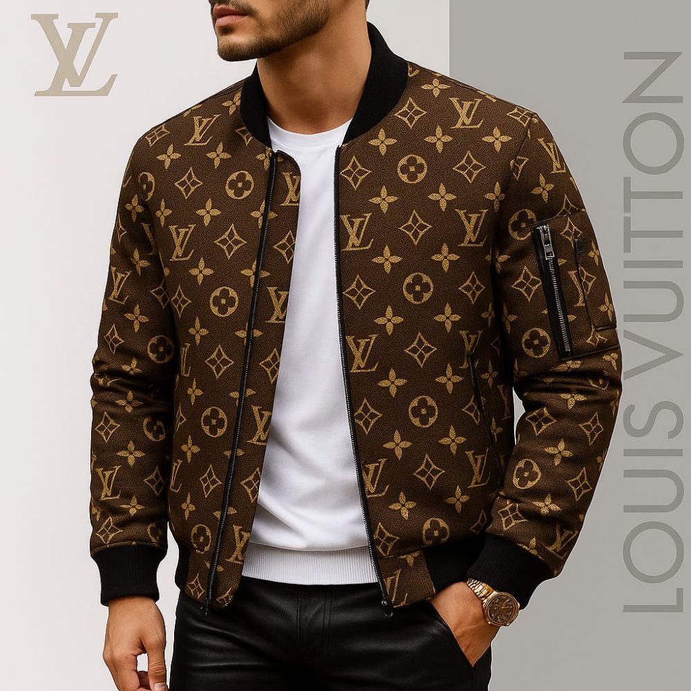 Limited Edition Louis Vuitton Bomber Jacket Unisex Lx-Jklv202502