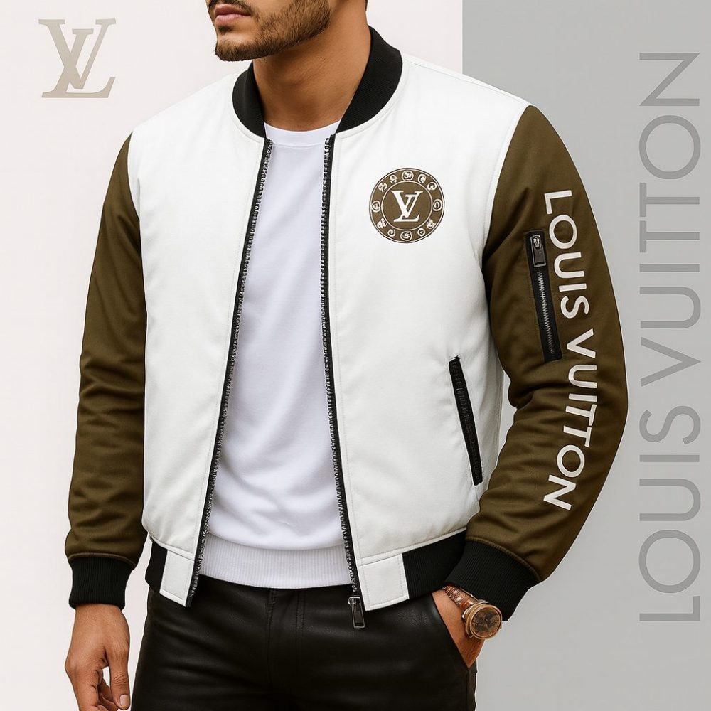 Limited Edition Louis Vuitton Bomber Jacket Unisex Lx-Jklv2025020