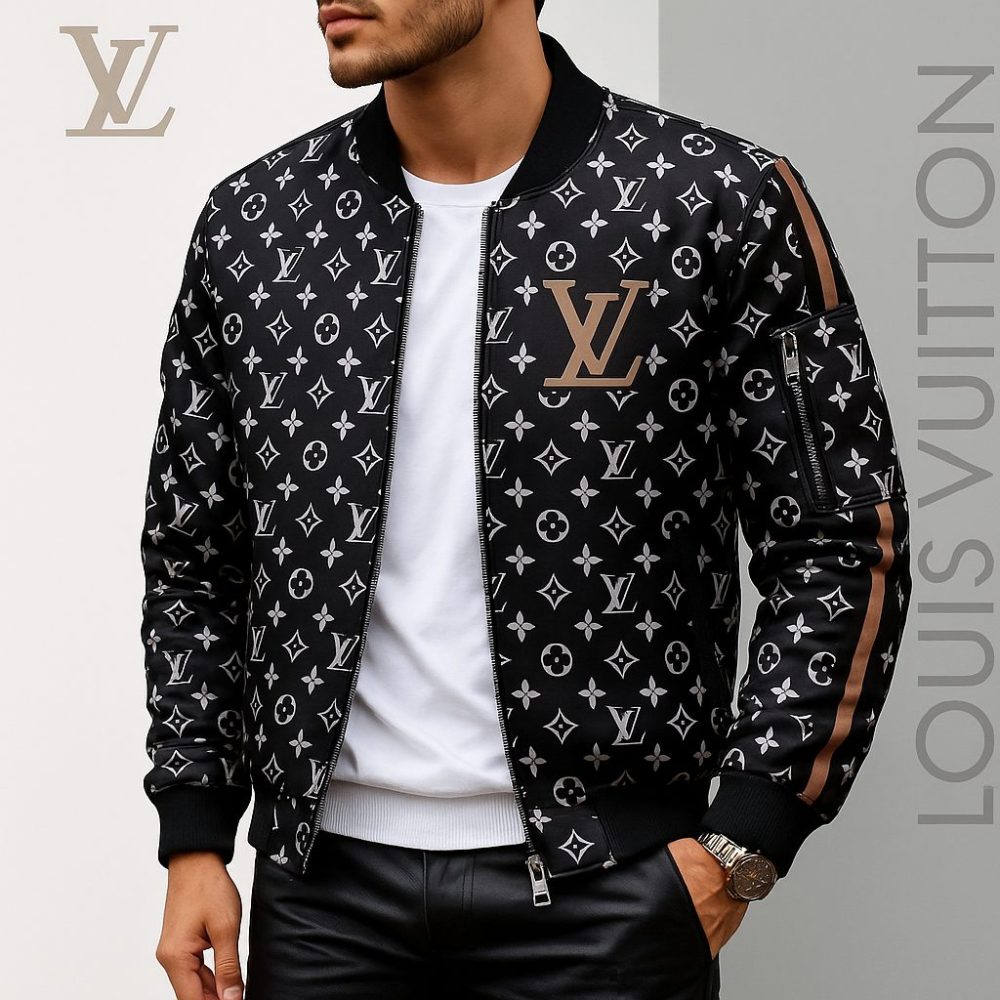 Limited Edition Louis Vuitton Bomber Jacket Unisex Lx-Jklv2025023