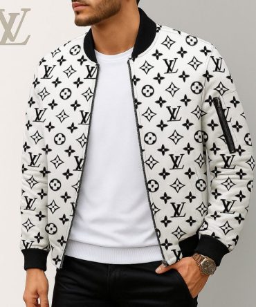 Limited Edition Louis Vuitton Bomber Jacket Unisex Lx-Jklv2025024