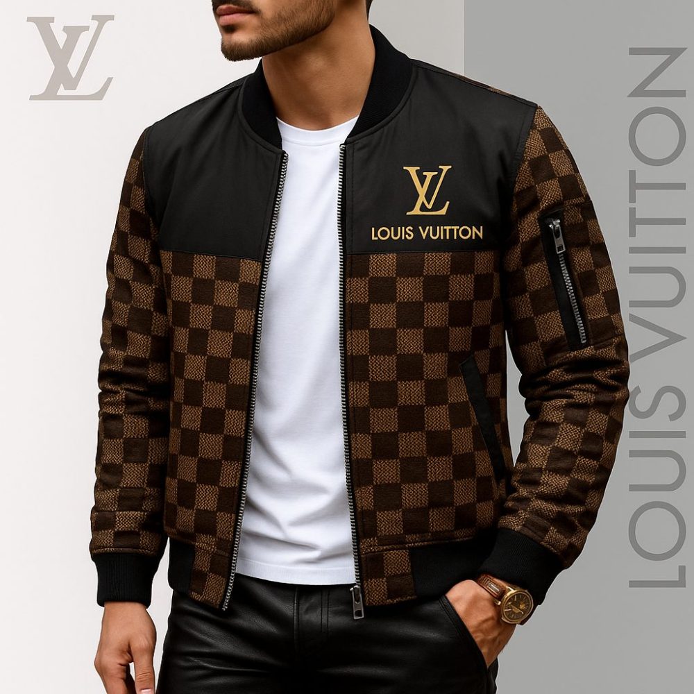 Limited Edition Louis Vuitton Bomber Jacket Unisex Lx-Jklv2025026