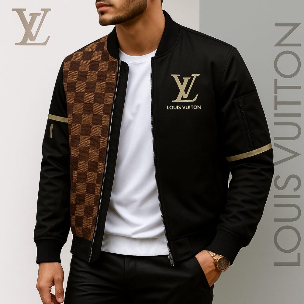 Limited Edition Louis Vuitton Bomber Jacket Unisex Lx-Jklv2025028
