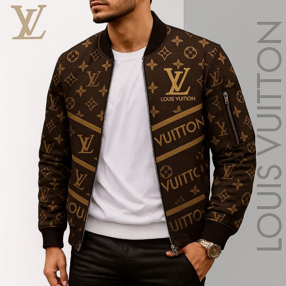 Limited Edition Louis Vuitton Bomber Jacket Unisex Lx-Jklv202503