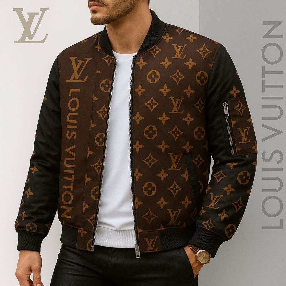 Limited Edition Louis Vuitton Bomber Jacket Unisex Lx-Jklv2025031