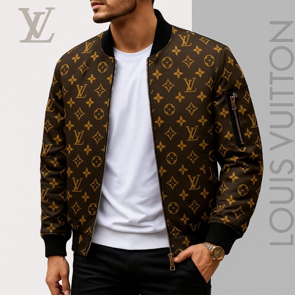 Limited Edition Louis Vuitton Bomber Jacket Unisex Lx-Jklv2025032